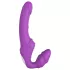 Dreamtoys Essentials - stropløs strap-on vibrator (lilla)