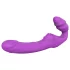 Dreamtoys Essentials - stropløs strap-on vibrator (lilla)