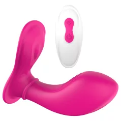   Dreamtoys Essentials - bærbare G-punkts stimulerende trussevibrator (magenta)