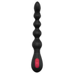 Cheeky Love - analvibrator med perler - genopladelig - sort