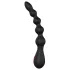 Cheeky Love - analvibrator med perler - genopladelig - sort