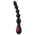 Cheeky Love - analvibrator med perler - genopladelig - sort