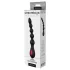 Cheeky Love - analvibrator med perler - genopladelig - sort