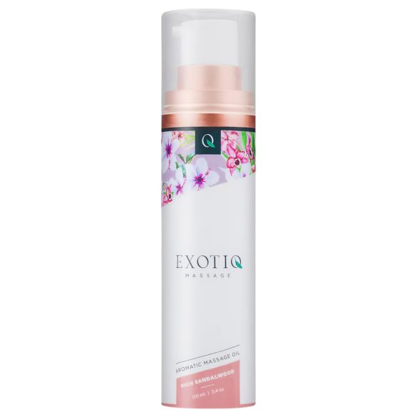 Exotiq - massageolie med duft - sandeltræ - 100ml