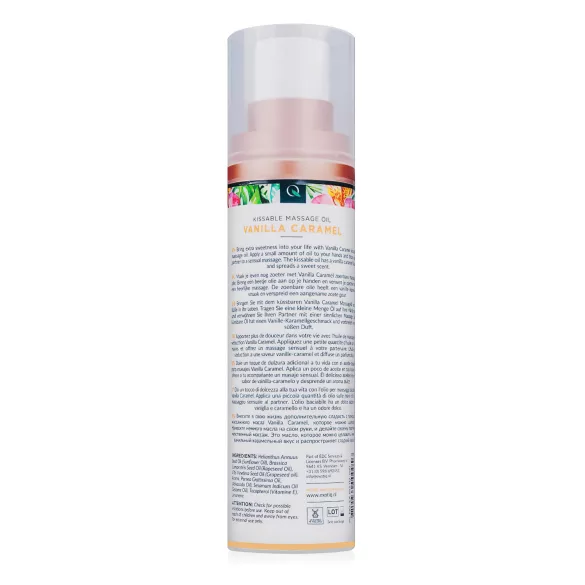 Exotiq - massageolie - vanilje karamel duft - 100ml