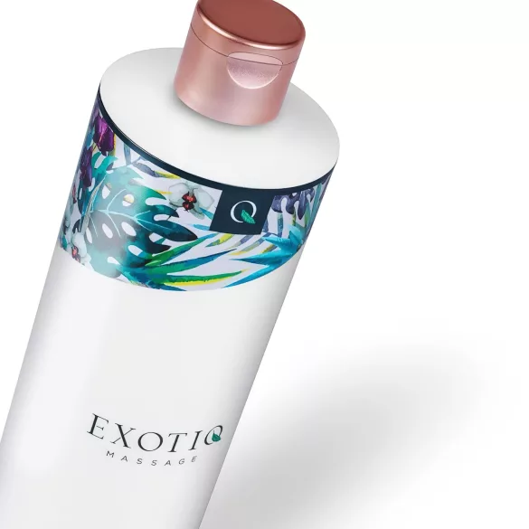 Exotiq - kropsmassageolie med varmende effekt - 500ml