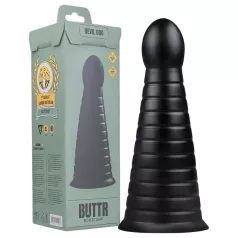 BUTTR Devil Dog - dildo med sugekop - sort