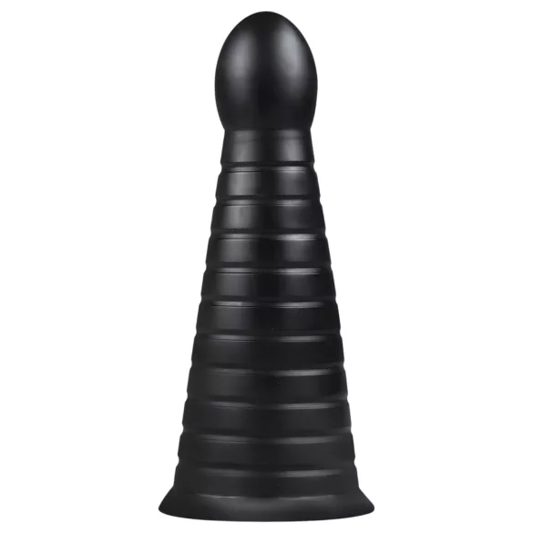 BUTTR Devil Dog - dildo med sugekop - sort
