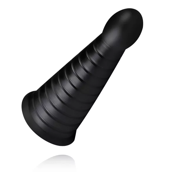 BUTTR Devil Dog - dildo med sugekop - sort