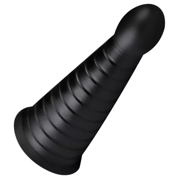 BUTTR Devil Dog - dildo med sugekop - sort