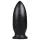 BUTTR Yellow Dog - dildo med sugekop - sort