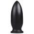 BUTTR Yellow Dog - dildo med sugekop - sort
