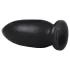 BUTTR Yellow Dog - dildo med sugekop - sort