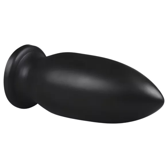 BUTTR Yellow Dog - dildo med sugekop - sort