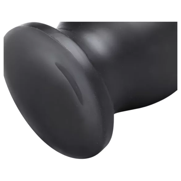 BUTTR Yellow Dog - dildo med sugekop - sort