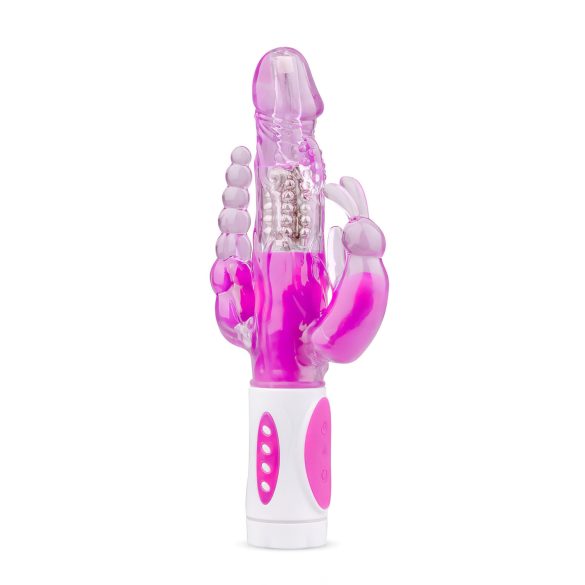 Easytoys Raving Rabbit - 3-grenet vibrator (pink)