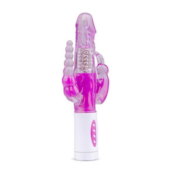 Easytoys Raving Rabbit - 3-grenet vibrator (pink)