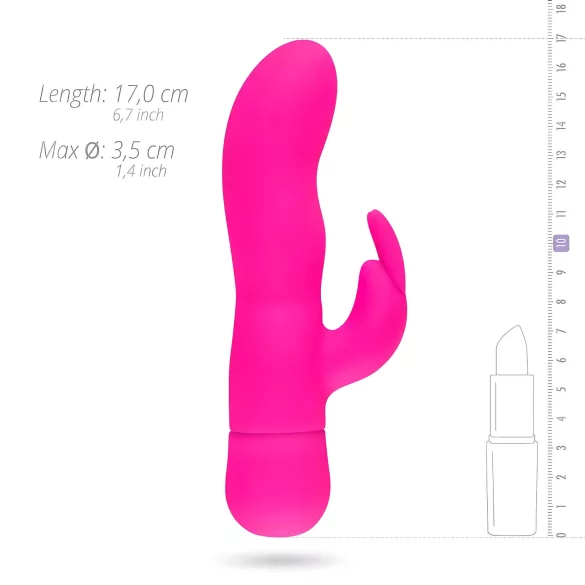 Easytoys Mad Rabbit - klitorisvibrator med kaninører - pink