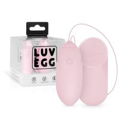   LUV EGG - genopladeligt, trådløst vibrerende æg (lyserød)