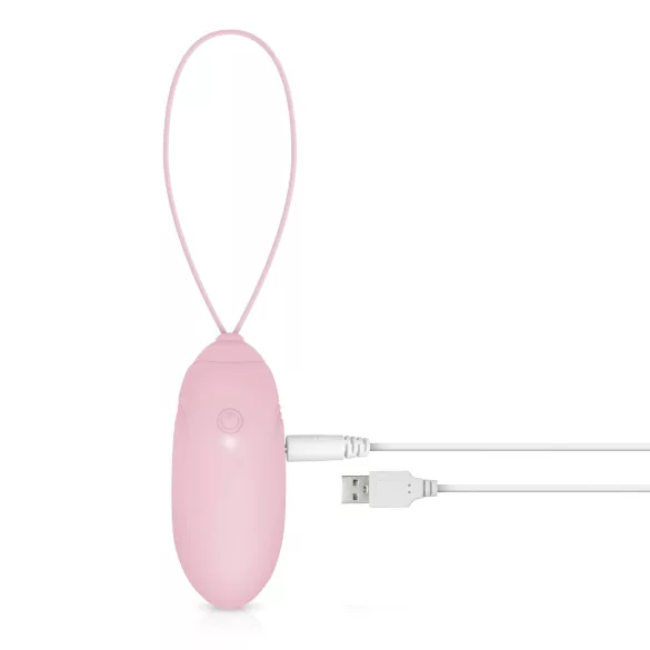 Luv Egg - vibratoræg med fjernbetjening - genopladelig - pink