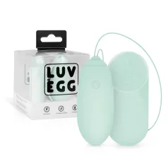   LUV EGG - vibrerende æg med fjernbetjening - genopladelig - grøn
