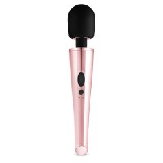   Rosy Gold - wand vibrator - genopladelig massage stimulator - rosegold