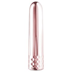 Rosy Gold Mini - mini vibrator - genopladelig - rosegold