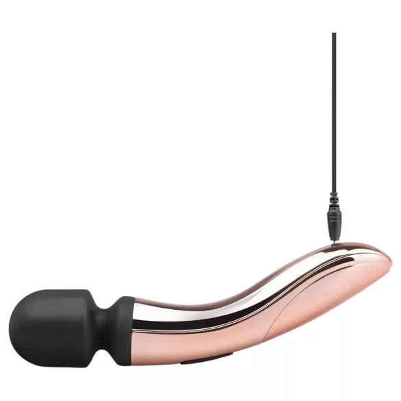 Rosy Gold - wand vibrator - genopladelig - rosegold