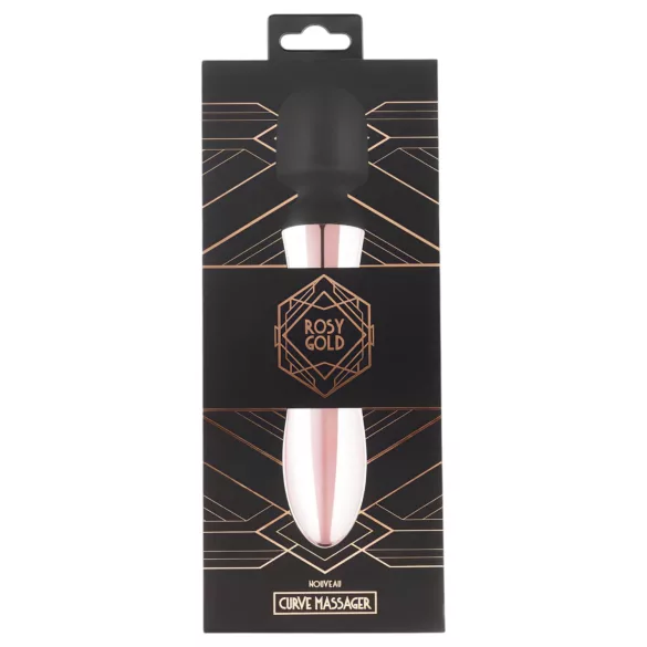 Rosy Gold - wand vibrator - genopladelig - rosegold
