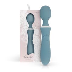   Bloom Orchid Wand - vibratorstav med massage - genopladelig - turkis