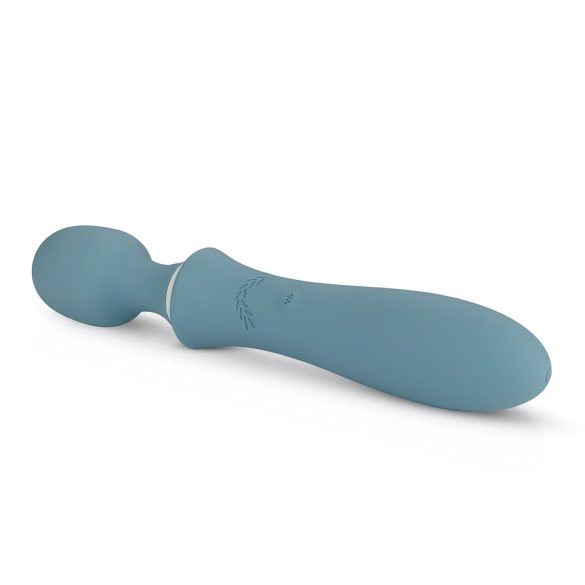 Bloom Orchid Wand - vibratorstav med massage - genopladelig - turkis
