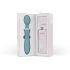 Bloom Orchid Wand - vibratorstav med massage - genopladelig - turkis