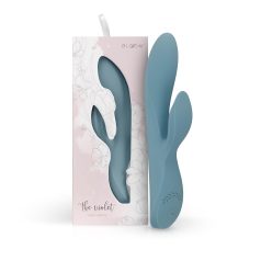   Bloom Violet Rabbit - rabbit vibrator med klitorisarm - turkis