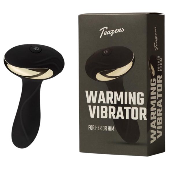 Teazers - analvibrator med varmefunktion - sort