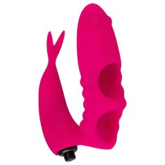 Easytoys Finger - 2i1 finger-vibrator (pink)