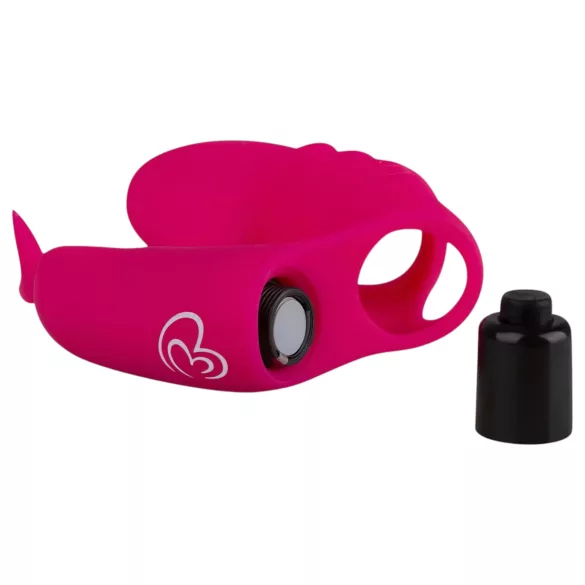 Easytoys - finger vibrator - 2-i-1 funktion - pink