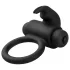 EasyToys Bunny - vibrerende penisring - sort