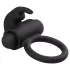 EasyToys Bunny - vibrerende penisring - sort
