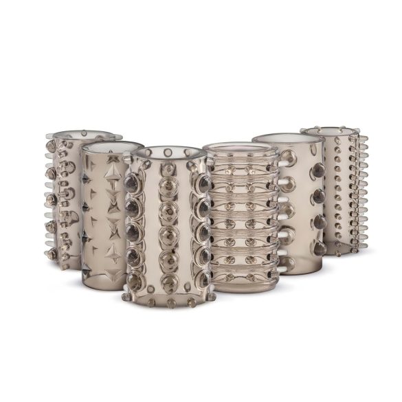 Easytoys - penismanchet sæt - grå - 6 stk