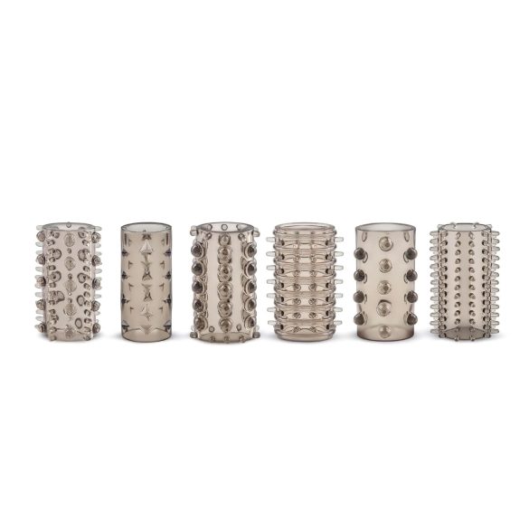 Easytoys - penismanchet sæt - grå - 6 stk