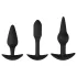 EasyToys Pleasure Kit - varieret analplug-sæt (sort)