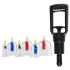 Easytoys - cupping sæt - vakuumpumpe - 6 dele
