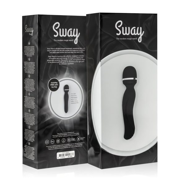 Sway No.4 Wand - trådløs massage vibrator - sort