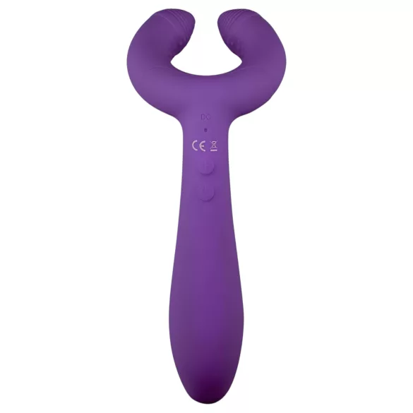 Easytoys Couple - parvibrator - genopladelig vandtæt - lilla