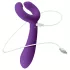 Easytoys Couple - parvibrator - genopladelig vandtæt - lilla