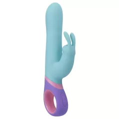   PMV20 Meta Rabbit - rabbitvibrator med roterende klitorisarm - mintgrøn
