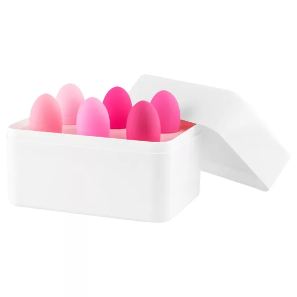 Teazers - kegel kugle sæt - 6 stk - pink