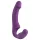 Easytoys - strap-on vibrator uden rem - genopladelig - lilla