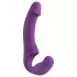 Easytoys - strap-on vibrator uden rem - genopladelig - lilla