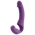 Easytoys - strap-on vibrator uden rem - genopladelig - lilla